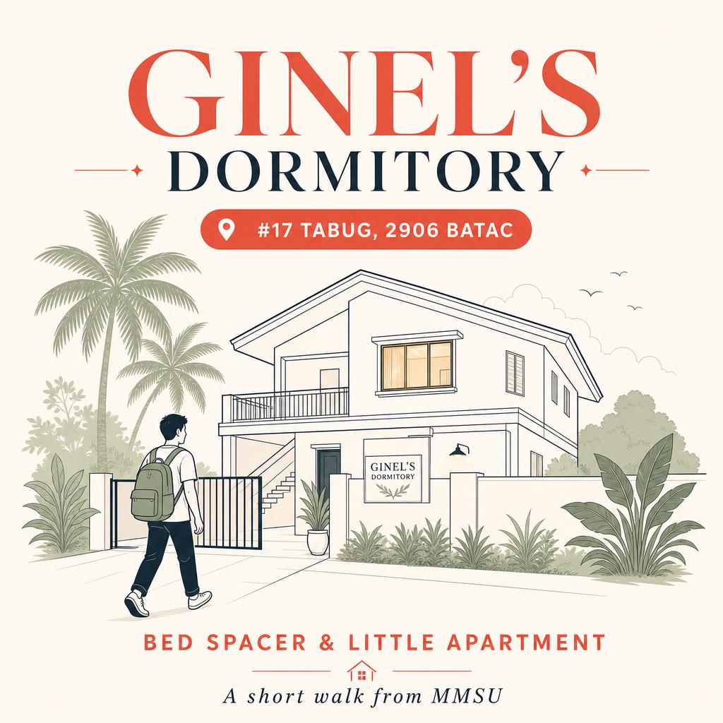 GINEL's Dormitory, #17 Tabug, 2906 Batac – bed spacer and little apartment, a short walk from MMSU